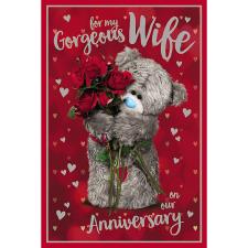 3D Holographic Wife Anniversary Me to You Bear Card Image Preview